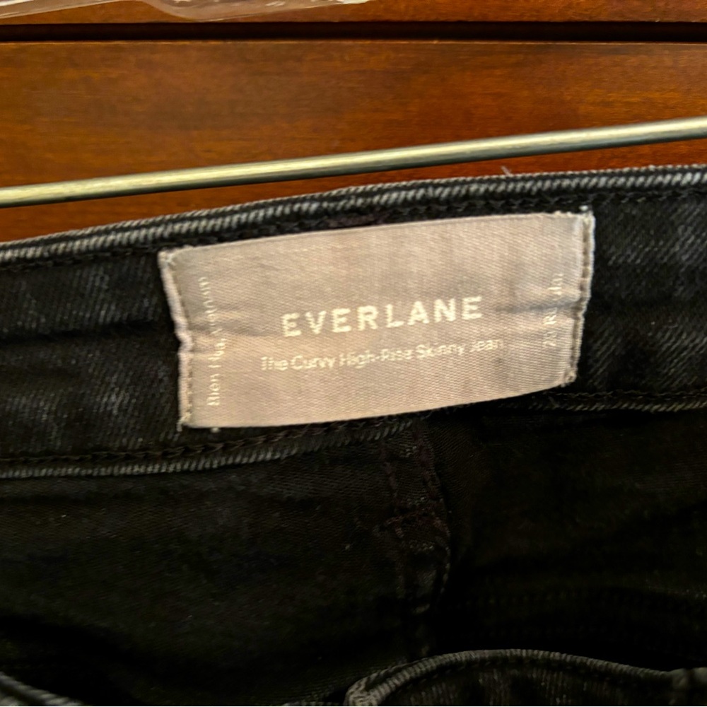 Everlane black jeans sz 29 EUC